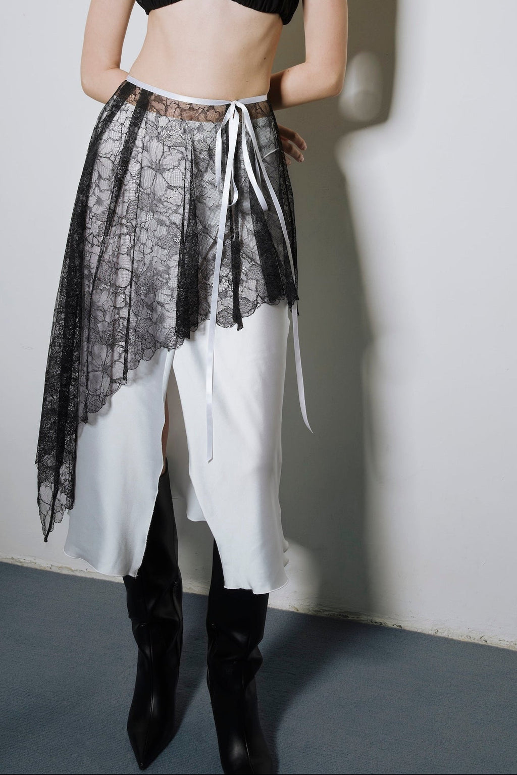 Shadow Lace Skirt Set