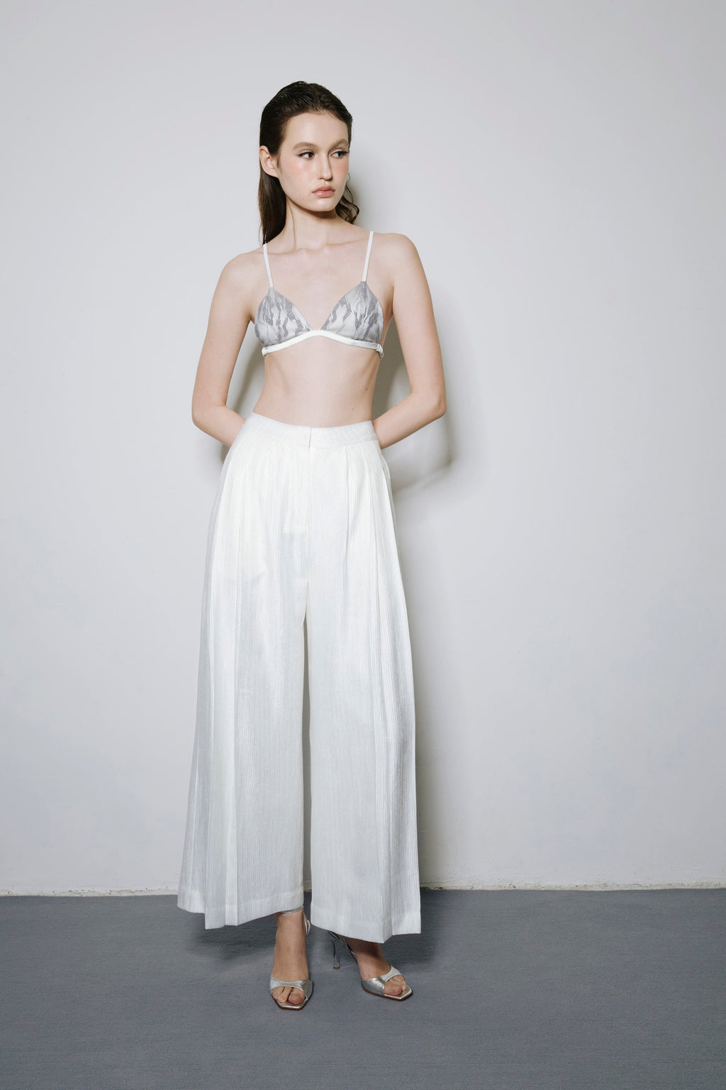 Marble Lace Bralette Set