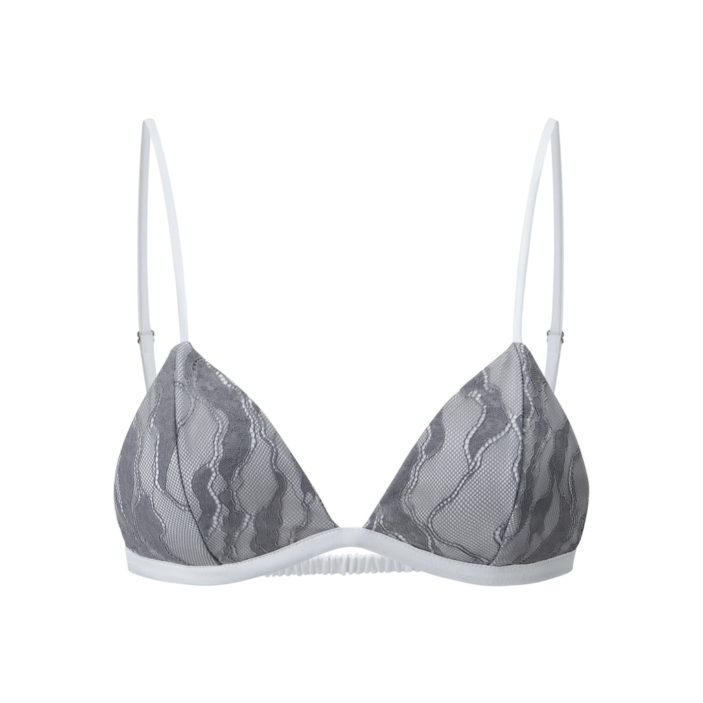 Marble Lace Bralette Set