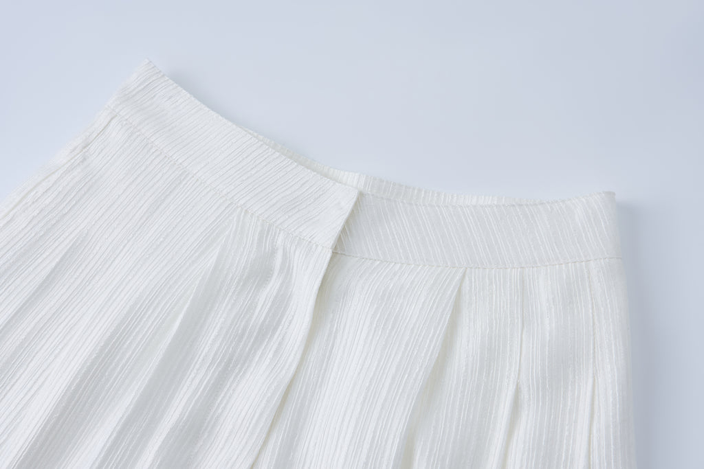 Sheen Drift Pleated Pants