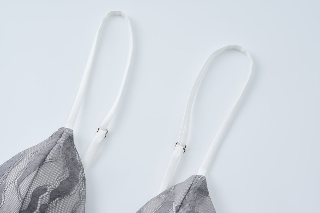Marble Lace Bralette Set