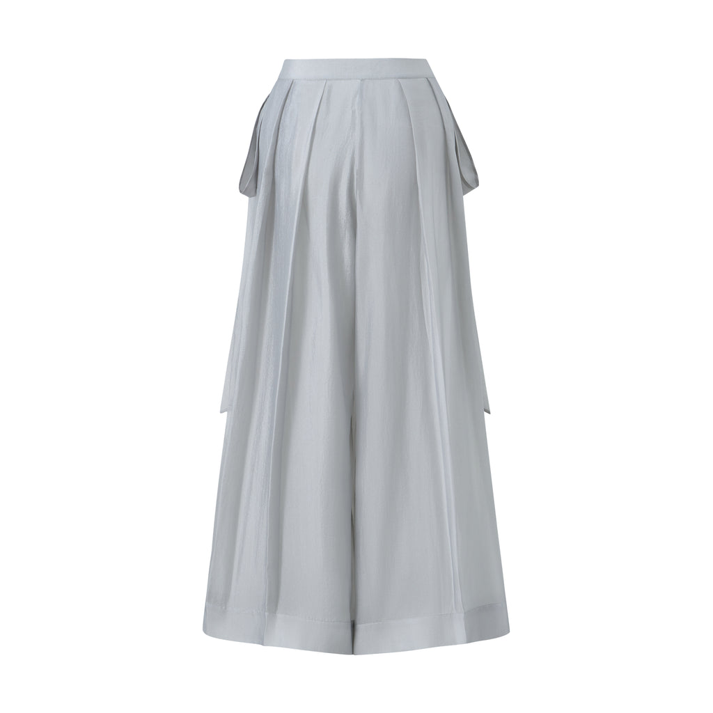 Cloud Sheer Tied Pants