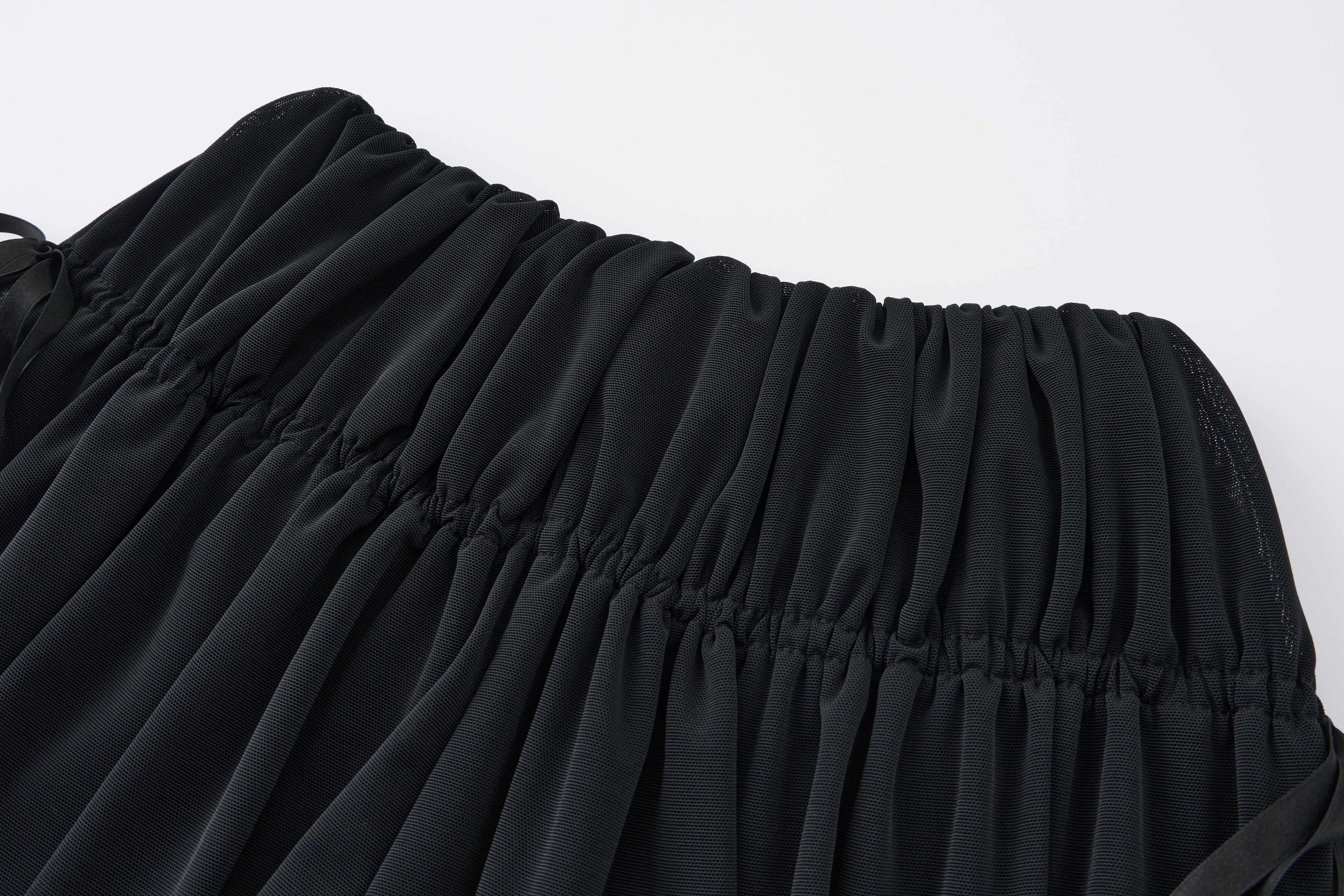 Ribbon Ruched Bubble Shorts