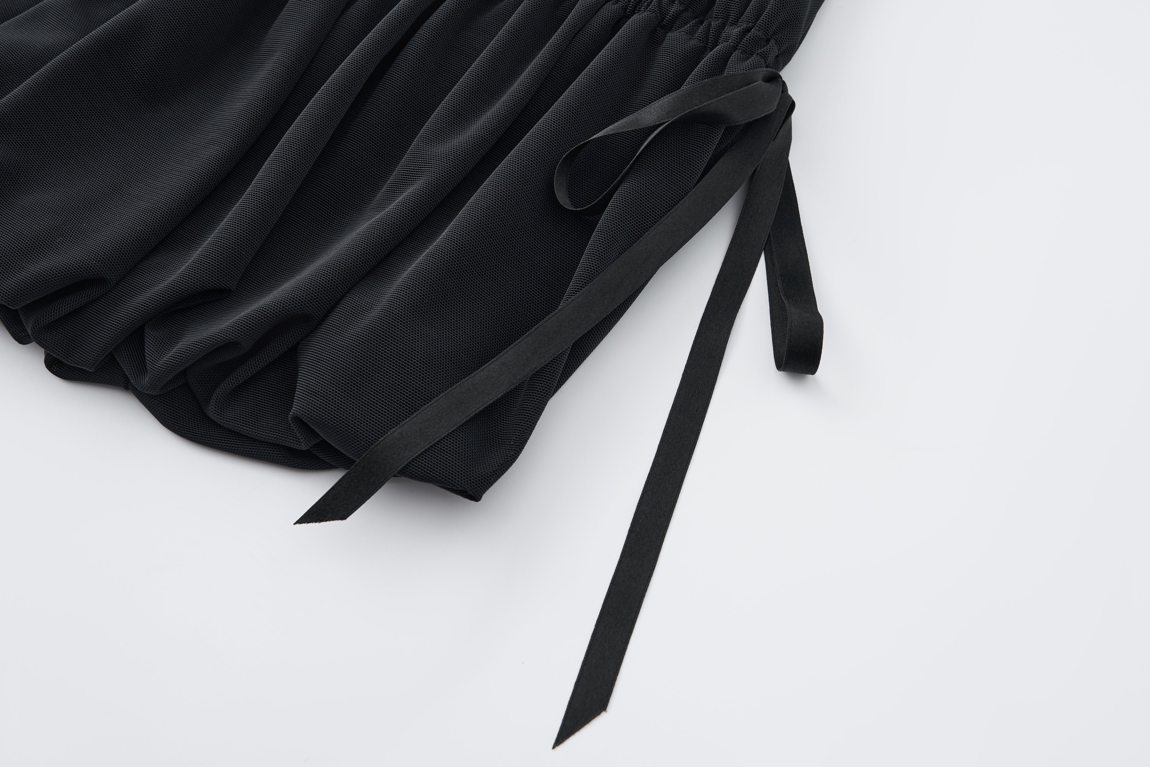 Ribbon Ruched Bubble Shorts