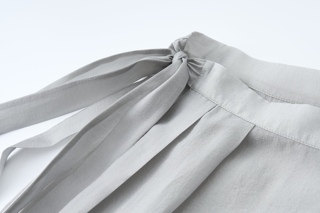 Cloud Sheer Tied Pants